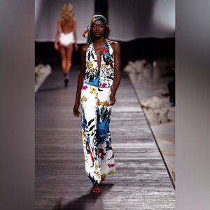 Iceberg vintage halter jumpsuit